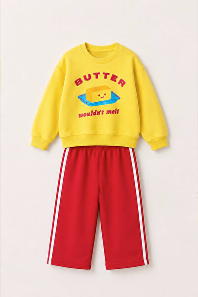 daisydolly Unisex Children's Cotton Plain Top and Bottom Set
