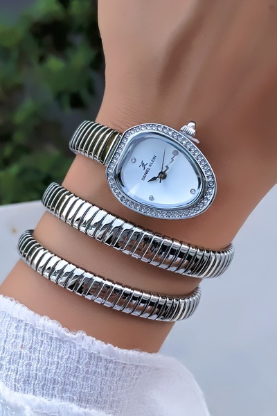Daniel Klein New Season Snake Model Original Women's Wristwatch – |   Bracele...