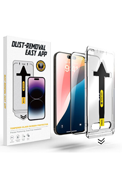 GrandMobile Kit de protecție ecran din sticlă HD, Nouă aplicație pentru îndep...
