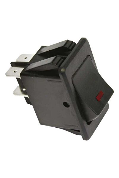 Carpoint Διακόπτης Αυτοκινήτου 35x19mm 12V 35A με Κόκκινο LED (0810672)