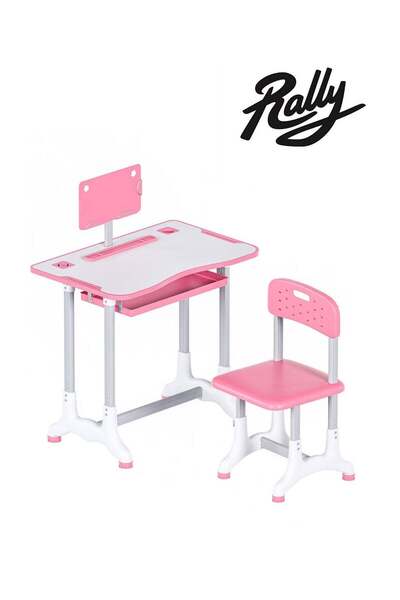 ACTEN Rally Kids Study Table with Adjustable Chair – Ergonomic Design, Ample ...