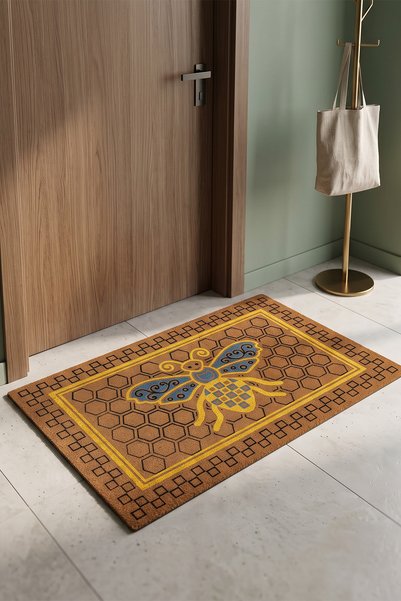 tropikal home سجادة أمام الباب مضادة للانزلاق، سجادة زخرفية للمنزل والمكتب، مقاس 45x70 سم