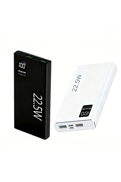 EYAD Thin portable 10000mAh power bank, supporting 22.5W fast charging, light...
