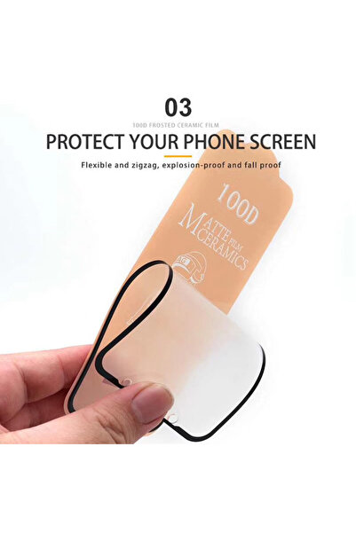 GrandMobile Folie ceramică mată transparentă pentru iPhone 17 Pro