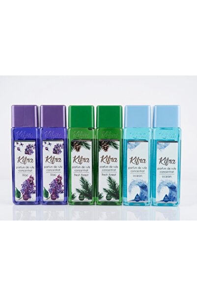kifra Set 6 Parfumuri de Rufe Concentrate Kifra, 6 x 200 ml – Duo Trio Pack (...
