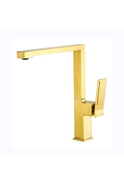 Danube Home Milano Teriz Sink Mixer - Matt Gold