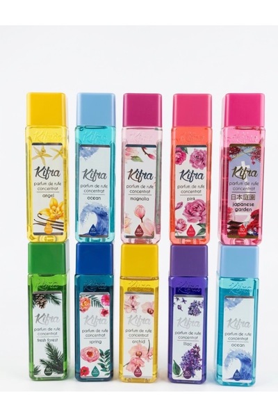 kifra Pachet 10 Parfum de Rufe Concentrat Kifra, 10x200 ml, Arome Diverse
