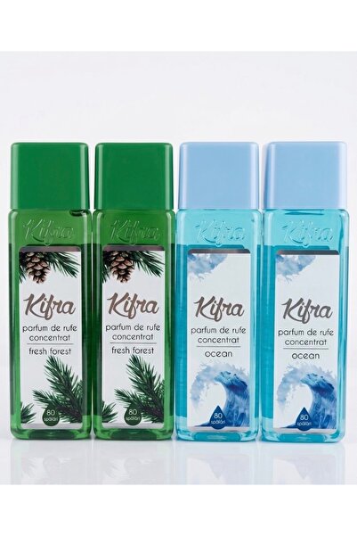 kifra Set 4 Parfumuri de Rufe Concentrate Kifra, 4 x 200 ml – Duo Fresh Pack ...