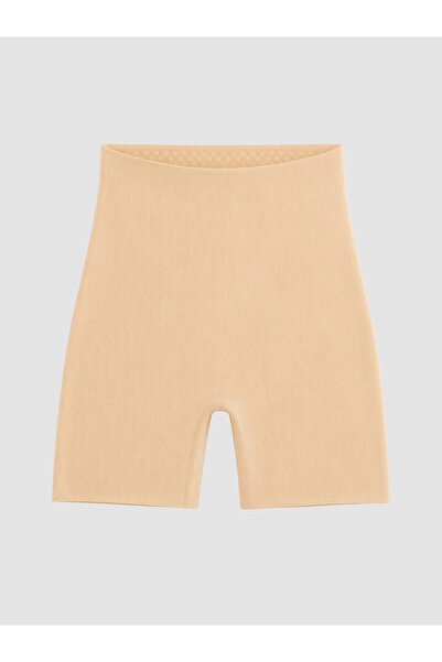 LC Waikiki Ribbed Corset Shorts Leggings (W6)