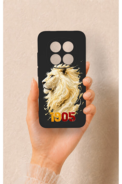 Vip Case Redmi Note 15 Pro 5G Uyumlu Sarı Kırmızı 1905 Aslan Desenli Silikon ...
