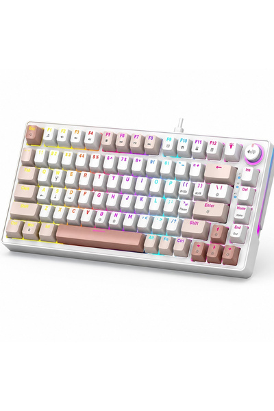 NewEvo Mechanical Gaming Keyboard NewEvo®, 83 Keys, RGB, Compact Layout, Mult...