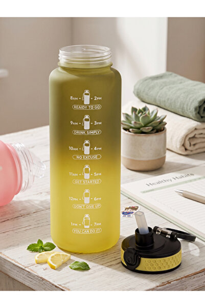 Dörtel Tedarik Portable Water Bottle Cartoon Children Summer Water Bottle Kaw...