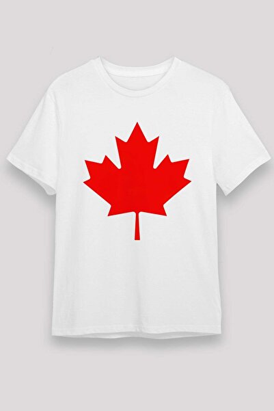 Darkhane Canadian Maple Leaf Printed T-Shirt