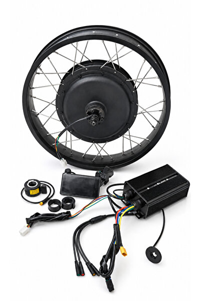 Genel Markalar 3000W RKS Uyumlu Elektrikli Bisiklet Dönüşüm Kiti- Arka Motor
