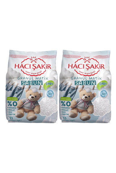 Hacı Şakir GRANÜL MATİK SABUN 1000GR (2 ADET)