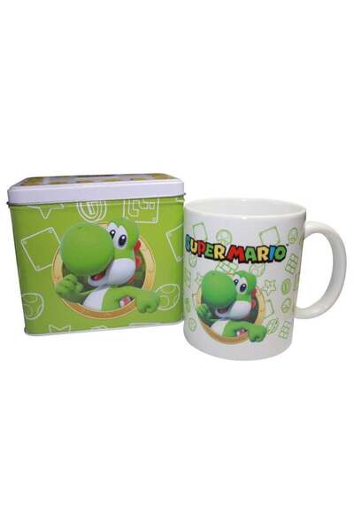 Nintendo Set Super Mario Bros Cană Yoshi și Pușculiță