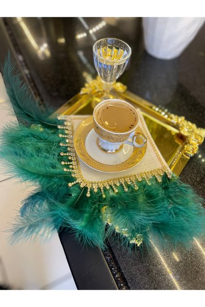 Rose Atelier Bursa Avangard kahve Sunum Peçetesi - 1 adet