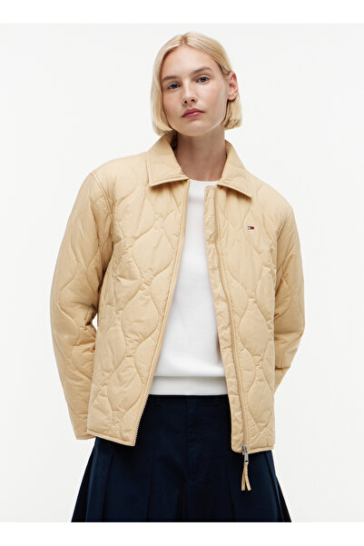 Tommy Jeans Bej Kadın Ceket DW0DW22909AB9