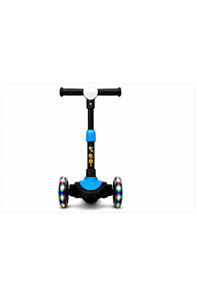 Genel Markalar Funny Scooter 3-10 Yaş Işıklı LED Tekerlekli Çocuk Scooter