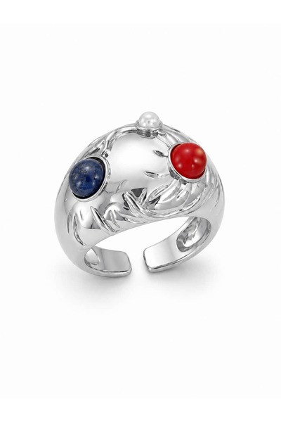CHARMLUCKY Special Series Stone-Set Bombe Ring (Adjustable)