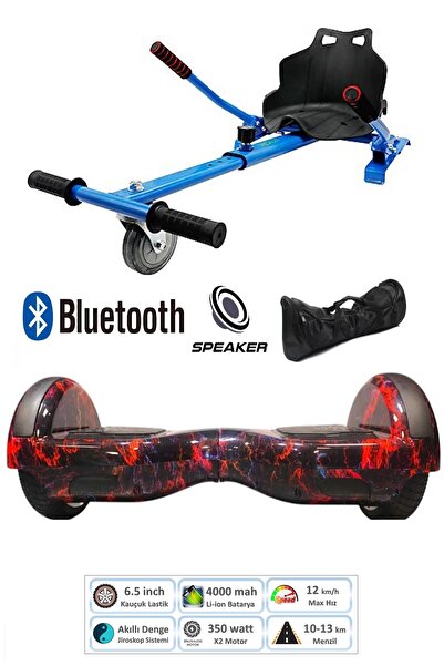 CityMate Smart Balance Elektrikli Kaykay Hoverboard Bluetooth Hopalörlü Otura...