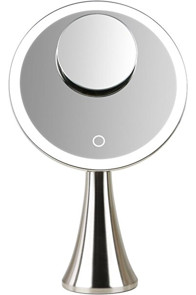 Generic Surdy 9" Lighted Makeup Mirror, 5x/10x Magnifying Mirror w/ 3 Color L...