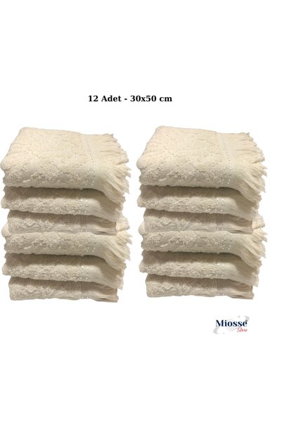 Modella Life Miosse Store Mutfak Havlusu, El Yüz Bezi ve Temizlik Bezi 12'li ...