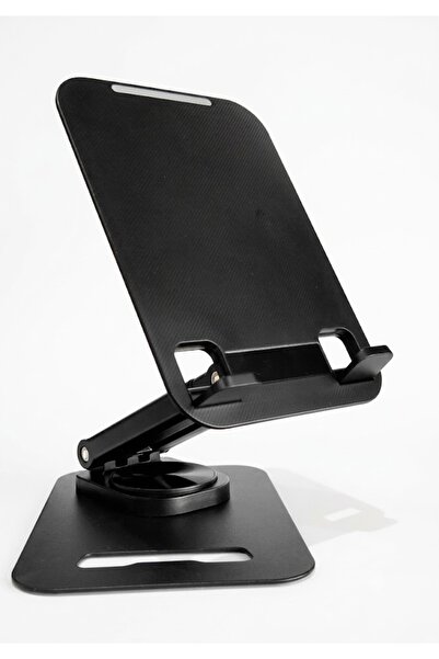 salezone Premium Adjustable 360° Tablet & Phone Stand (Black)