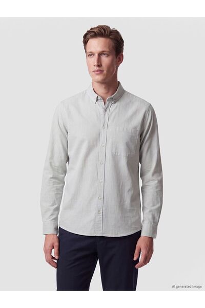 LC Waikiki Regular Fit Linen Blended Men's Shirt