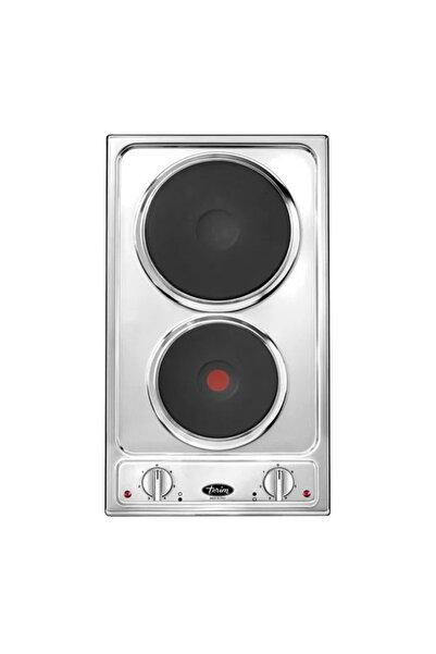 terim Term 28.8 cm 2-burner electric hob, Italian stone steel TRMBH30DOME