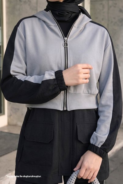 InStyle Garnili Double Pocket Black Suit