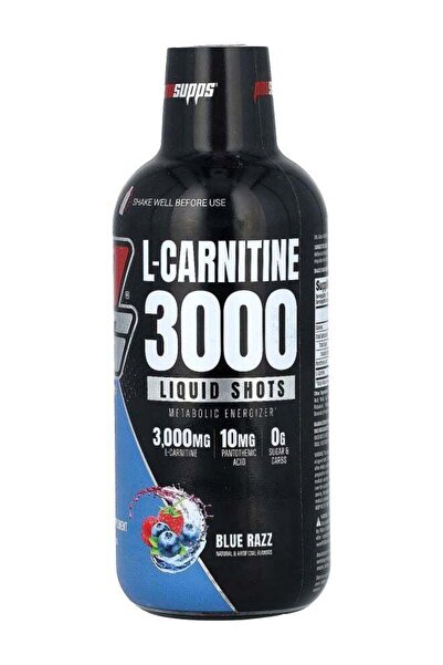 ProSupps LCarnitine 3000 Liquid Shots Blue Razz 16 fl oz (473 ml)