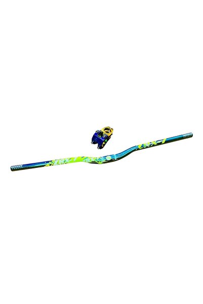 Rectus inn rainbow 780mm Alüminyum 31.8 Bisiklet Gidonu + Boğaz Seti Gidon in...