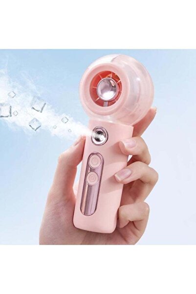 Generic F001 High-Speed Spray Fan - Compact USB Rechargeable Handheld Cooling...