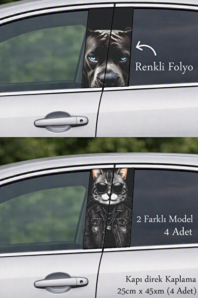 Automod A Different Look to Your Vehicle Door Post Foil Sticker Label