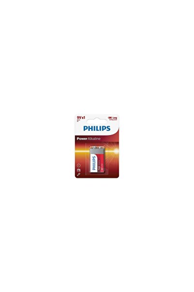 Philips Baterie alcalină Power, 9V, 6LR61