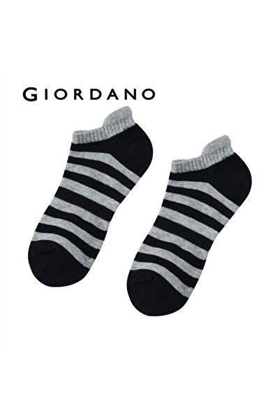Giordano Essentials Unisex 2-Pack Patterned Ped Socks