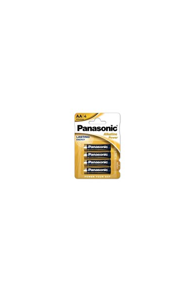PANASONIC Set de 4 baterii alcaline LR6, AA, 1.5 V