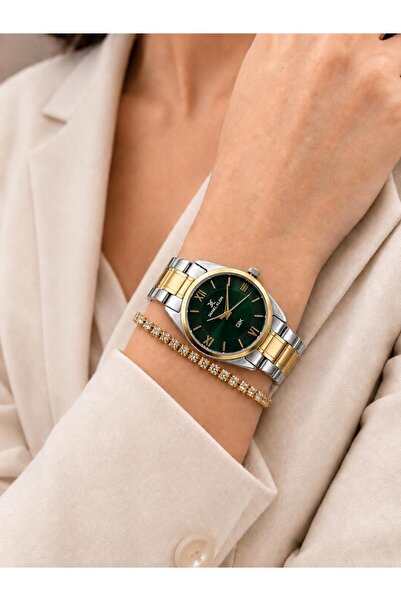 Daniel Klein 2 Year Warranty Steel Cord 30 Mt Water Resistant Female Wristwatch+Bracelet Dkk.K.11101-