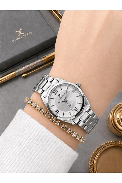 Daniel Klein Steel Cord 30 Mt Water Resistant Special Design Women Wrist Watc...