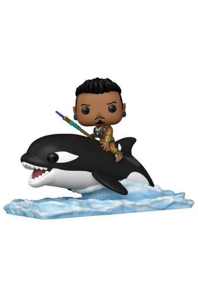 Funko Φιγούρα POP Marvel Μπλακ Πάνθερ Οικουμενική Αντοχή Νάμορ με την Όρκα