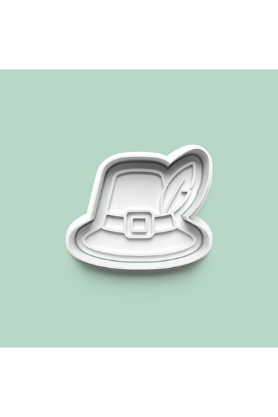 AKTASTORE Hat Cookie Mold and Sugar Paste Mold 1001-2