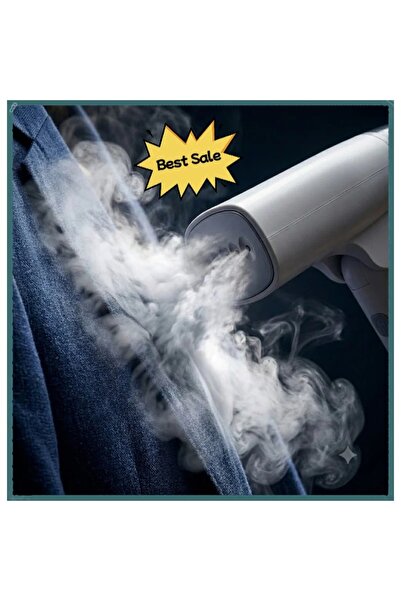 Generic مكواة بخار محمولة بقوة 1300 واط، مكواة بخار قوية وسريعة لإزالة التجاعيد، مكواة بخار للسفر مناسبة لجميع أنواع الأقمشة والملابس