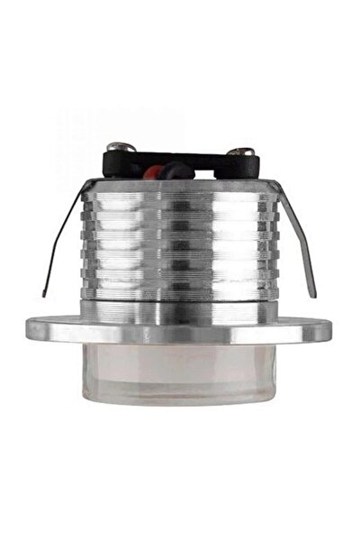 Horoz Spot LED Bella Mat Crom, 3W, 125lm, lumină neutră 4200K, pătrat, 85-265...