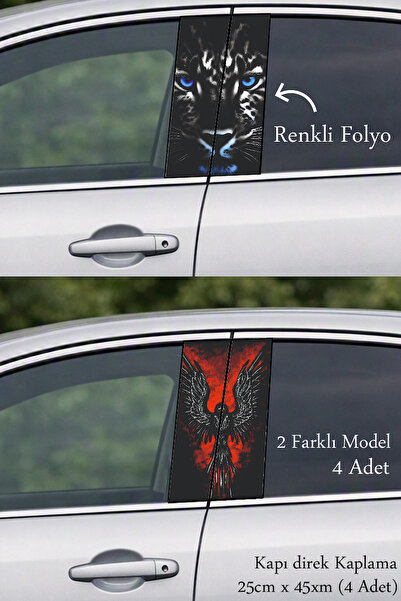 Automod Custom Pole Covering Foil Printing Compatible with Vehicle Appearance