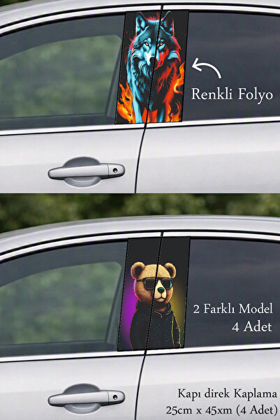 Automod New Faded Auto Door Post Covering for the Appearance of the Vehicle