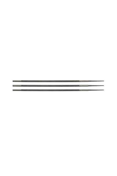 Flo Set de 3 pile pentru ascuțit lanțul de drujbă 79863, diametru 4.8mm