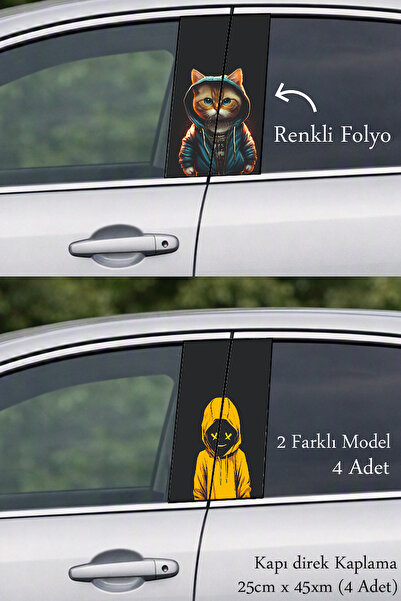 Automod Original Character Auto Door Post Covering for Your Vehicle