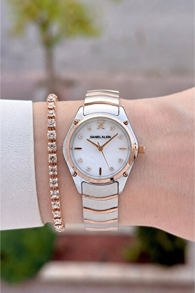Daniel Klein Bakır Silver Renk 30 mm 24 Ay Garantili Kadın Kol Saati