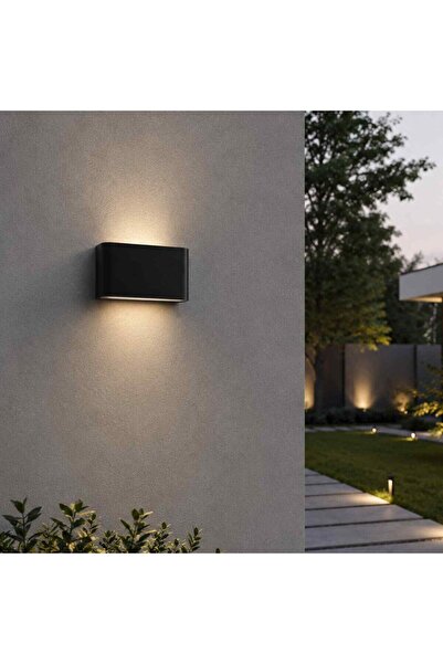 OEM Ambiance KL121030 outdoor LED wall light, 12 W, neutral light, black, modern